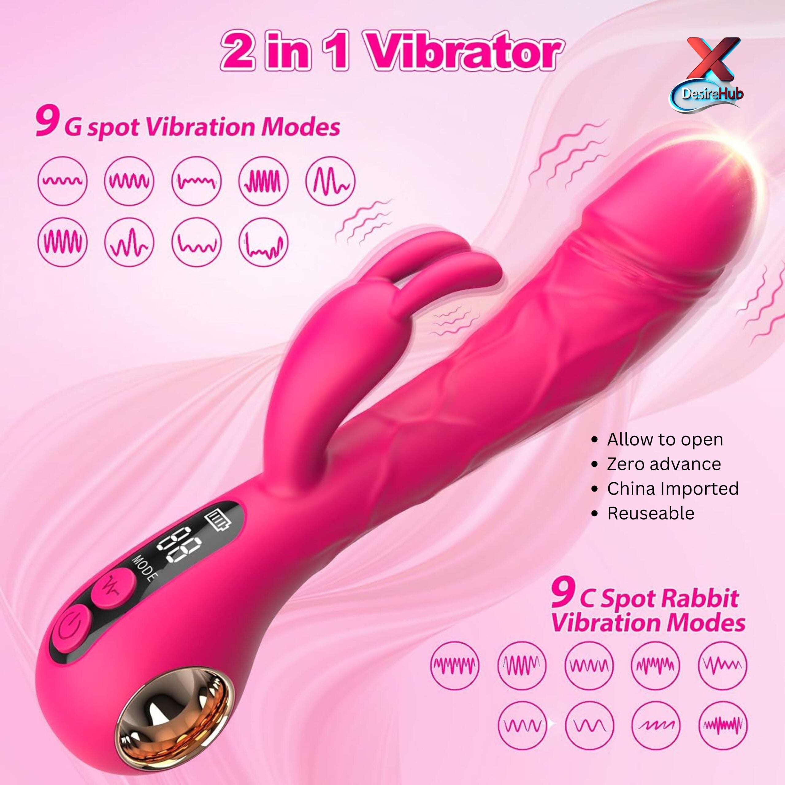Vibrator + G spot